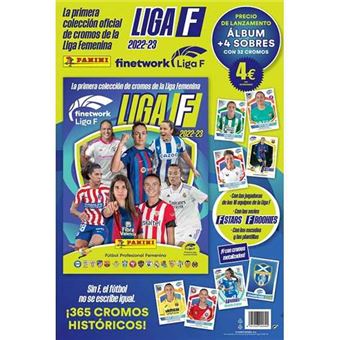 Liga Femenina 2022-23 Starter Pack álbum + 4 sobres