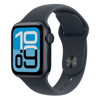 Apple Watch SE 3 GPS + Cellular 40mm Caja Aluminio Medianoche y Correa Deportiva Medianoche - Talla S/M