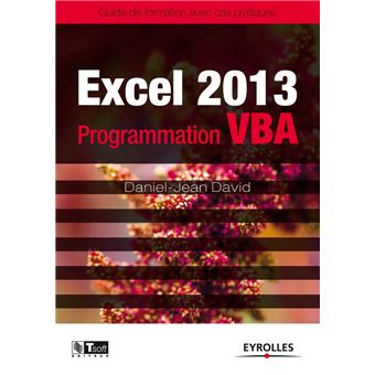 Excel 2013 - Programmation VBA - 1