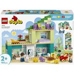 Lego Duplo Town 10470 Casa Familiar Moderna “3 En 1” Con Figuras
