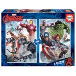 Educa Puzzles - Marvel Los Vengadores 2 X 500 Piezas