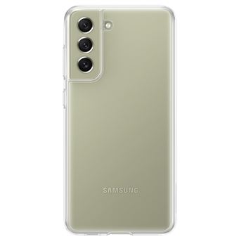 Funda Samsung Premium Clear Transparente para Galaxy S21 FE 5G - Funda para  teléfono móvil