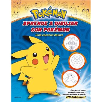 Aprende A Dibujar Con Pokémon: Guía Esencial Deluxe