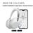 SONY WH1000XXW AUR BT NC PREM BLANC