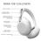 SONY WH1000XXW AUR BT NC PREM BLANC