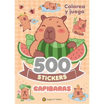 500 Stickers Capibaras