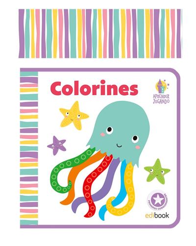 Aprender Jugando - Colorines - Libro Blandito