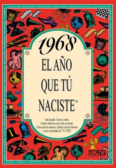 Acv Edicions Rosa 1968 El Año Que Tú Naciste