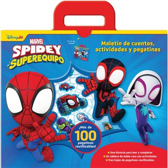 Spidey y su superequipo. Maletín de cuentos, actividades y p