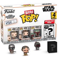 Funko Bitty Pop! Minions - Young Gru 4PK - Young Gru, 70's Bob, Pet Rock Otto et Une Mini-Figurine Mystère en Surprise - 2.2 Cm - Minions 2 Collectionnable - Étagère Empilable