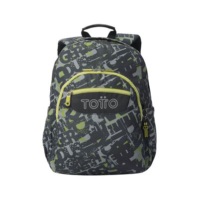 Zaino TOTTO Acquerelli Adattabile A Carrello - Texgrunge - 20L Per Scuola E PC 14"