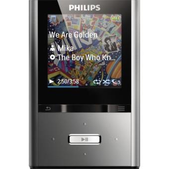 Autenticación paquete marxista Philips Vibe MP4 4GB Silver FM - Reproductor MP3 / MP4 - Los mejores  precios | Fnac