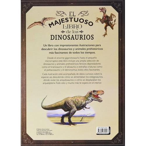 El majestuoso libro de los dinosaurios - Varios autores -5% en libros | FNAC