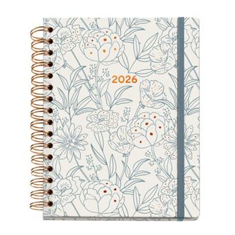 Agenda 2026 A5 Semana Vista Vertical – Planificador Anual Con Pestañas De Colores, Bolígrafo Y Bolsillo Trasero – Ideal Para Trabajo, Estudio Y Casa