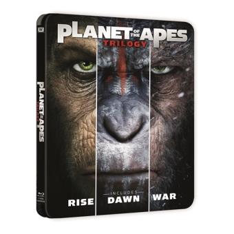 Planeta de los Simios Trilogía - Steelbook Blu-Ray