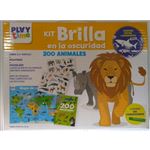 200 animales-kit brilla en la oscuridad