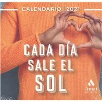 Calendario de sobremesa 2021 Amat Cada día sale el sol