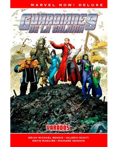 Panini Marvel Now! Deluxe. Guardianes De La Galaxia De Brian Michael Bendis 5 Varados - Brian Michael Bendis (Autor), Valerio Schiti-Brian Michael B (Autor), Schiti,Valerio;Bendis,Brian Michael (Autor)