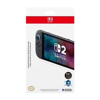 Protector de pantalla transparente premium Hori para Nintendo Switch 2
