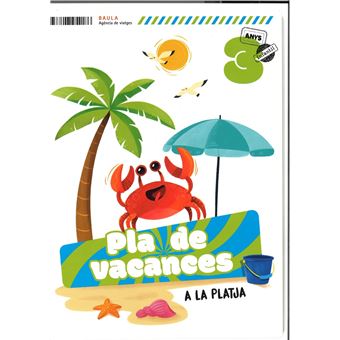 Plà de vacances A la platja 3 anys