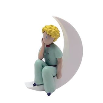 Figura El Principito sentado en la Luna - 1