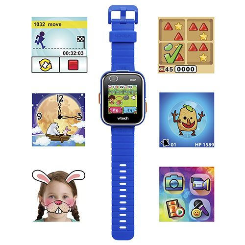 Smartwatch infantil VTech Kidizoom DX2 Azul - Juego junior - Comprar en Fnac