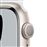 Apple Watch S7 Nike 45 mm GPS Caja de aluminio blanco estrella y correa Nike Sport Plata/Negro