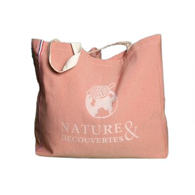 Bolso Tote bag reutilizable ecodise o color xido Nature et decouvertes