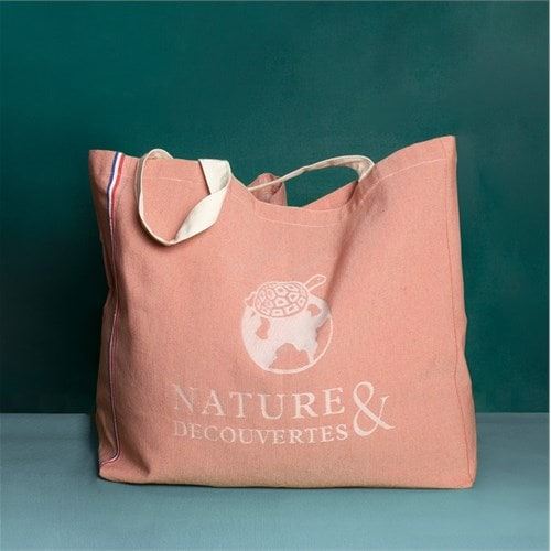 Bolso Tote bag reutilizable ecodise o color xido Nature et decouvertes