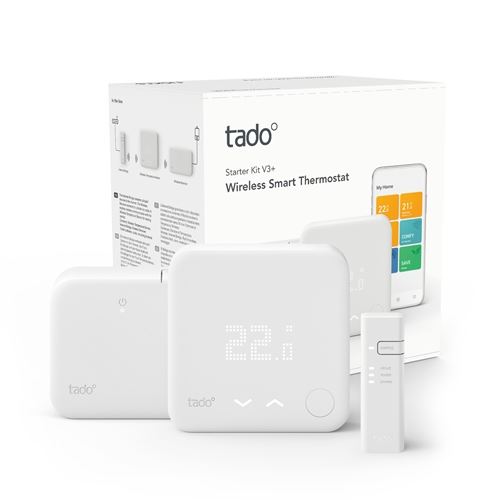 Termostato Inteligente Inalámbrico V3+ Kit De Inicio
