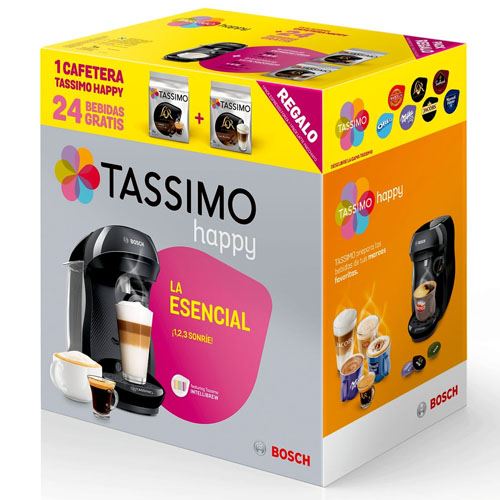 Bosch, Cafetera Capsulas Tassimo Happy 1400W