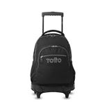 Mochila Totto Renglones Ecole Solid Black