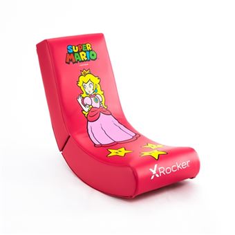 Silla gaming X-Rocker Princesa Peach Rosa