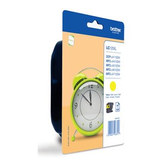 Cartucho de tinta Amarillo Brother LC-125XLYBP - 1