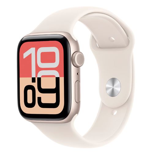 Apple Watch Se 3 Gps + Cellular 44mm Caja Aluminio Blanco Estrella Y Correa Deportiva Blanco Estrella - Talla M/l