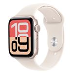 Apple Watch SE 3 GPS + Cellular 44mm Caja Aluminio Luz de estrellas y Correa Deportiva Luz de estrellas - Talla M/L