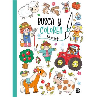 Busca Y Colorea - La Granja