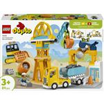 Lego Duplo Town 10476 Obra Y Vehículos De Construcción “3 En 1”