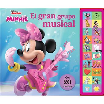 El Gran Grupo Musical Minnie Mouse 20 Botones