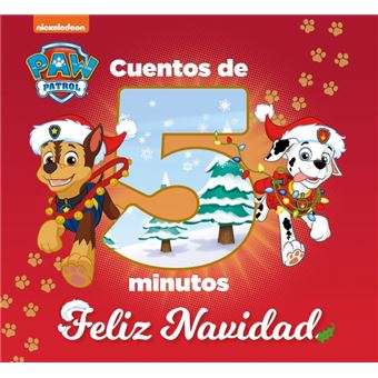Paw patrol-cuentos de 5 minutos feliz navidad paw patrol