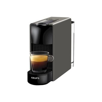Cafetera Nespresso Krups Essenza Mini Gris Intenso