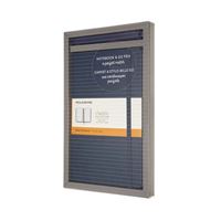Moleskine Notebook & Go - Libreta + bolígrafo azul zafiro