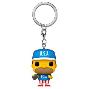 Llavero Funko Los Simpsons - Homer USA - 1