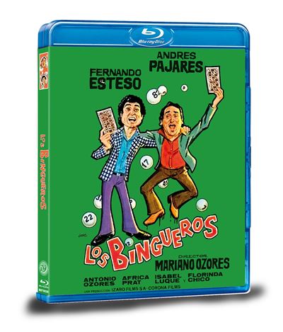 Los bingueros Blu-ray Mariano Ozores Andrés Pajares