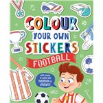 Football-Colour Your Own Stickers