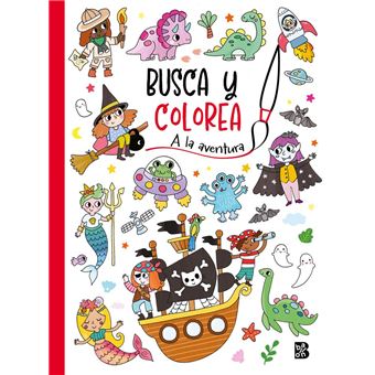 Busca Y Colorea - A La Aventura
