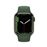 Apple Watch S7 41 mm LTE Caja de aluminio verde y correa deportiva verde trébol
