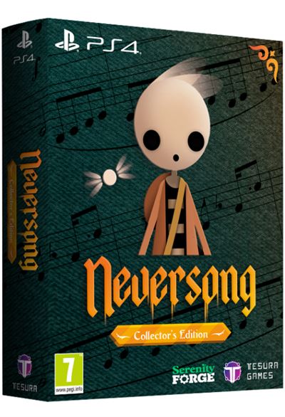 Avance Discos Neversong Edición Coleccionista Ps4