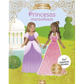 Princesas Maravillosas-Mis 500 Pegatinas Creativas
