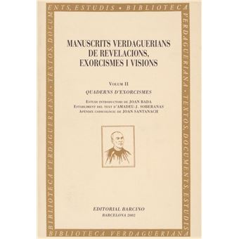 Manuscrits verdaguerians de revelacions, exorcismes i visions, II - 1